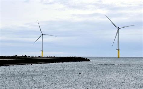 Large Scale Offshore Wind Farm Begins Operation The Japan News