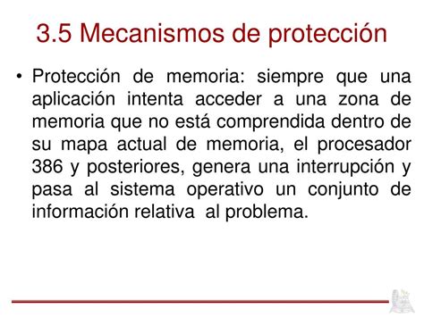 PPT Unidad III Mecanismos de protección PowerPoint Presentation free