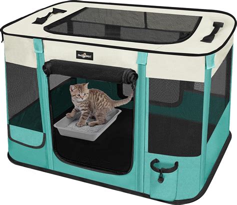 Foldable Pet Playpen Waterproof Portable Pet Cat Dog Playpen Kennel