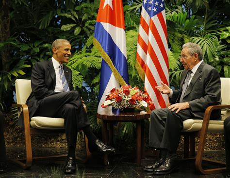 Obama Meets With Cuban Leader Raul Castro Newsweek