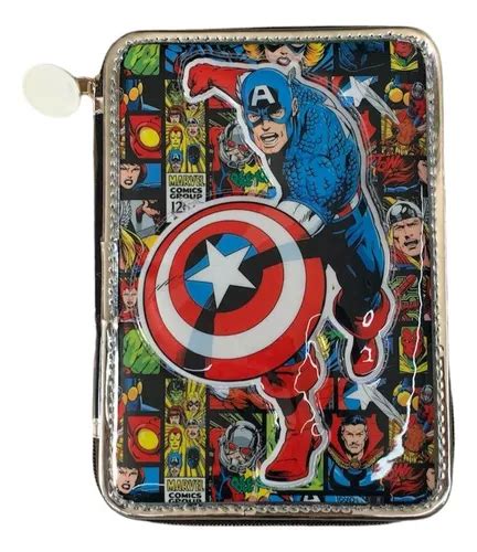 Cartuchera Avengers 1 Piso Set Escolar Cresko