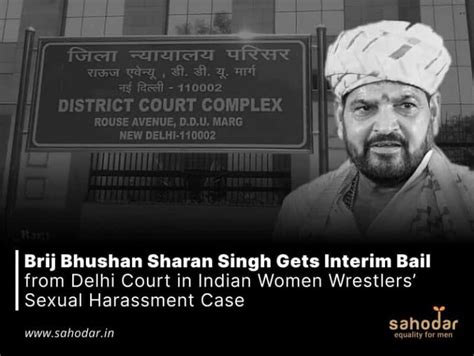 Brij Bhushan Sharan Singh Gets Interim Bail From Delhi Court In Indian