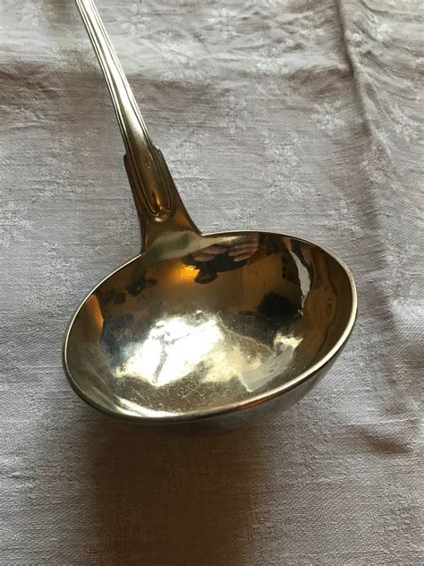 Proantic Old Sterling Silver Ladle Minerva 240 Gr