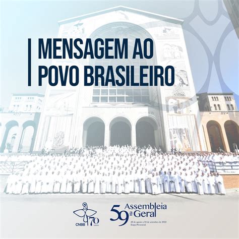 Mensagem Dos Bispos Do Brasil Ao Povo Brasileiro Sobre O Momento Atual