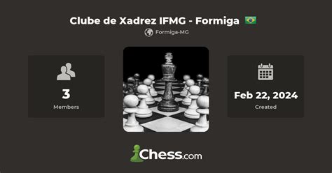 Clube De Xadrez IFMG Formiga Chess Club Chess