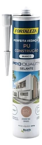 Pegamento sellador para construcción Pu 40 color gris Fortaleza 400 g