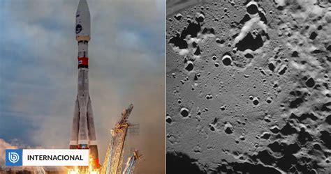 Sonda Espacial Rusa Luna Se Estrell Contra La Superficie Lunar