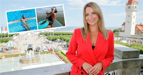 Uśmiechnięta Dagmara Kaczmarek z TVN24 w bikini ZDJĘCIA Prezenterka ma