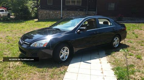 2007 Honda Accord Special Edition Sedan 4 Door 2 4l