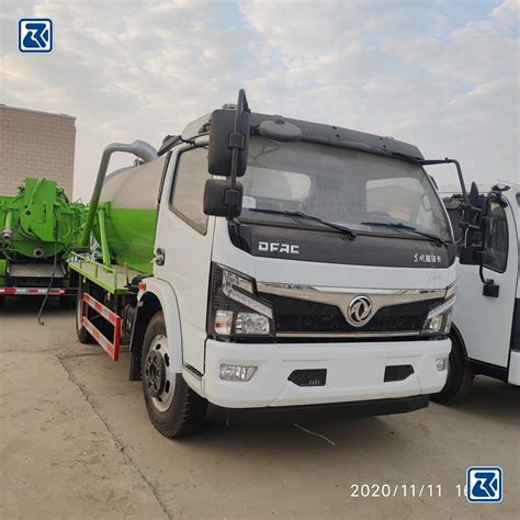 Sinotruk Howo Dongfeng Dfac Vacuum Sewer Suction Tanker Ton M Sewage