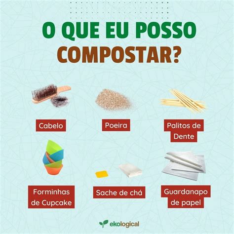 Qual desses itens você já usou na sua composteira A compostagem de