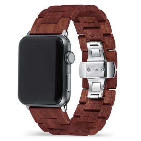 Wood Apple Watch Band Komodoty