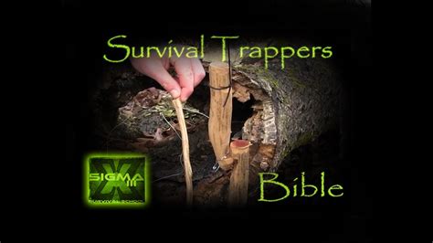 Survival Trappers Bible Part 7 Spring Pole Peg Snare Outdoor Survival