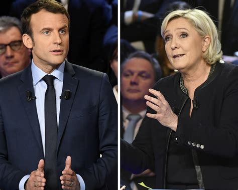 Emmanuel Macron And Marine Le Pen Clash In Fiery Debate As France