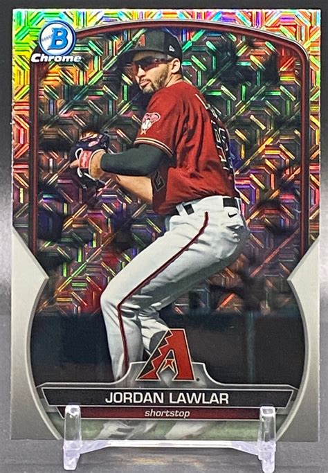 Bowman Chrome Bcp Jordan Lawlar Arizona Diamondbacks Mojo