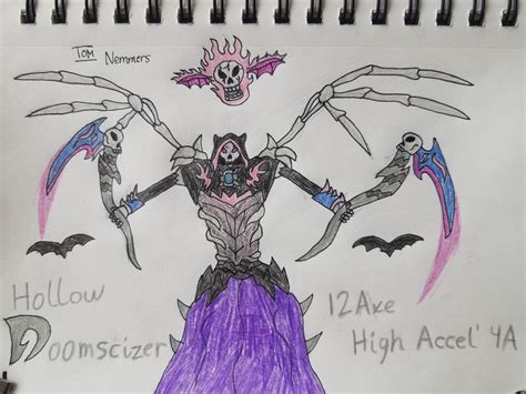 Hollow Deathscyther 12Axe High Accel' 4A by tnemmers on DeviantArt