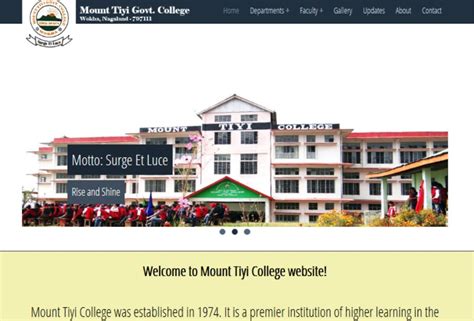 MTC - College Website Nagaland - Anchor Tech Services