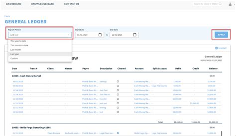 General Ledger Trustbooks Knowledge Base