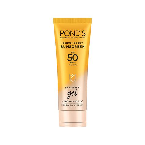 Ponds Serum Boost Sunscreen Gel SPF 50: Buy Ponds Serum Boost Sunscreen ...