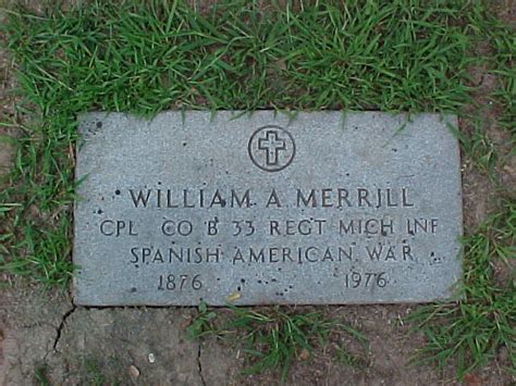 William Albert Merrill M Morial Find A Grave