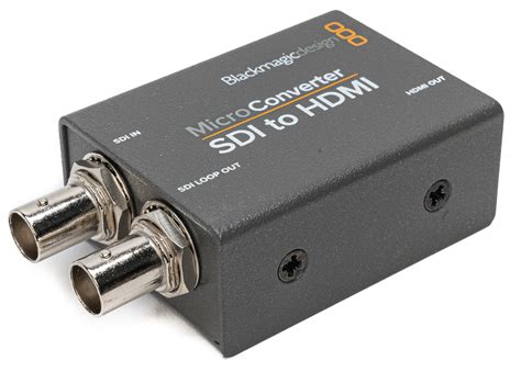 Blackmagic Design Bmd Convcmic Sh Wpsu Micro Converter G Sdi To