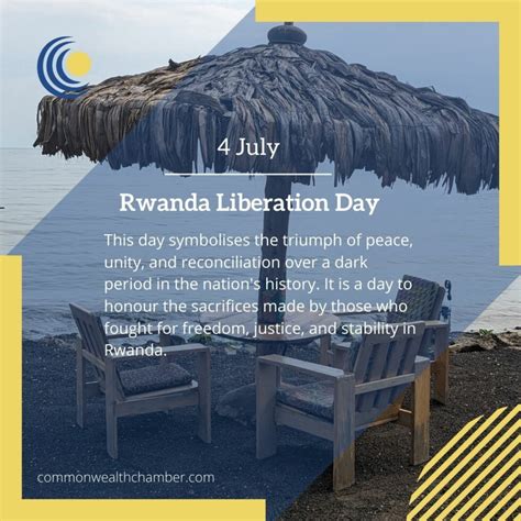 Rwanda Liberation Day Commonwealth Chamber Of Commerce