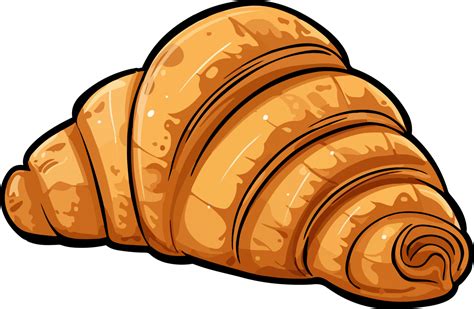 Ai Generated Croissant Clipart Design Illustration 35509858 Png