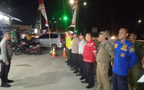 Giat Pengamanan Operasi Lilin Krakatau Tahun Damkarmat Kabupaten