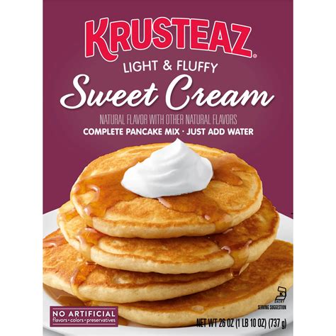 Krusteaz Sweet Cream Complete Pancake Mix - Shop Pancake mixes at H-E-B