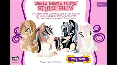 Bratz Babyz Ponyz Stylin Show 03 Ponyzforia Youtube