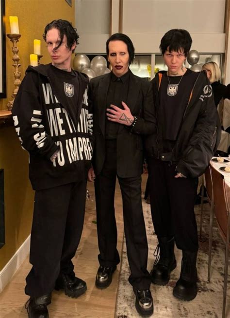 Create meme "mr manson, Marilyn Manson , Merlin Manson without makeup ...