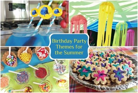 Birthday Party Themes for the Summer - DIY Inspired