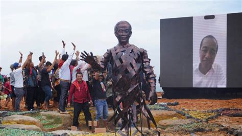 Makna Filosofi Monumen Juma Jokowi Di Karo Regional Liputan6