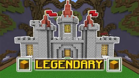 Legendary Castle Minecraft Build Battle Youtube