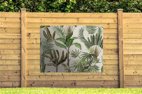 Muurdecoratie Buiten Jungle Palmboom Bananenplant Kinderen