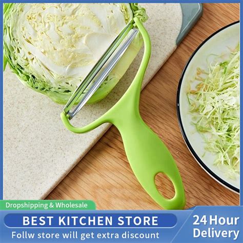 Peeler Vegetables Fruit Stainless Steel Knife Cabbage Graters Salad