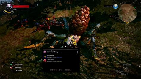 Lesser Red Mutagen Farming Guide The Witcher Wild Hunt Video