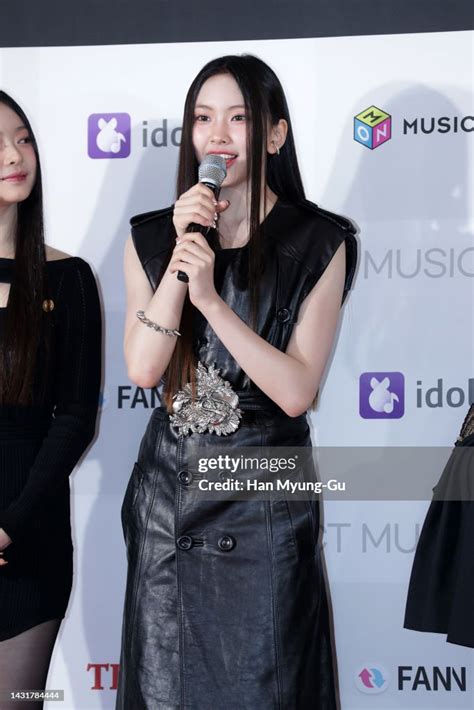 Lee Hye In Aka Hyein Of Girl Group Newjeans Attends 2022 The Fact