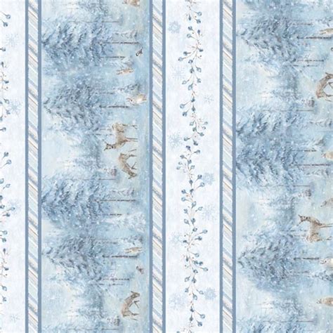 Patchworkstoff Woodland Frost Von Wilmington Prints