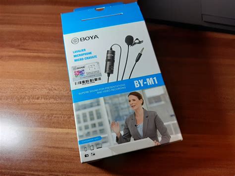 BOYA BY-M1 lavalier microphone sound test