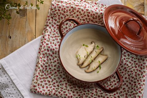 Crema De Boletus Cocido De Sopa