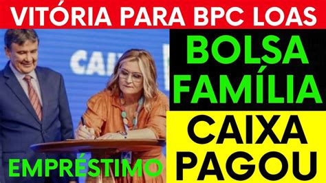 Mudou Tudo Para Bpc Loas Decis O De Dep Sito Bolsa Fam Lia Valor