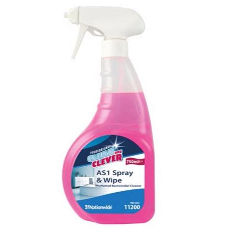 Professional Clean And Clever Spray And Wipe Perfumed Bactericidal Clean Vivomed