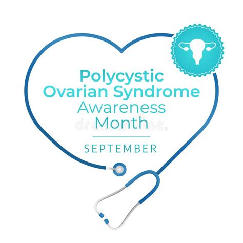 Polycystic Ovarian Syndrome Awareness Month Design Template Good For