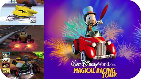 Walt Disney World Quest Magical Racing Tour Gameplay Ps1 Hd Youtube