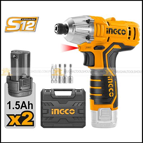 Ingco Lithium Ion Impact Driver V Mughal Tools House