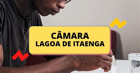 Concurso C Mara De Lagoa De Itaenga Pe Edital E Inscri O