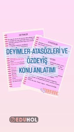 Deyimler Atas Zleri Ve Zdeyi Eduhol Etkinlik Ndir Oyun Oyna