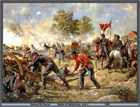 The Last Stand Of The 9th Massachusetts Battery At The Trostle Barn Gettysburg July 2 1863