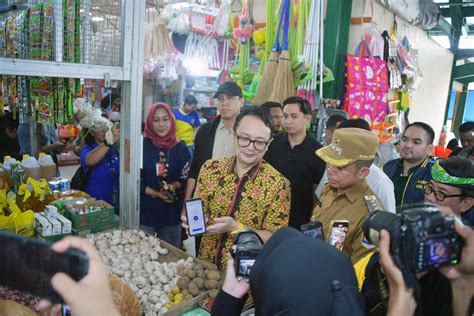 Wamendag Pantau Ketersediaan Dan Harga Bapok Di Pasar Tenguyun Tarakan